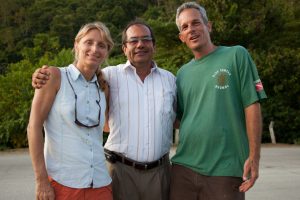 Lalo Loor with Ceiba's Catherine Woodward & Joe Meisel